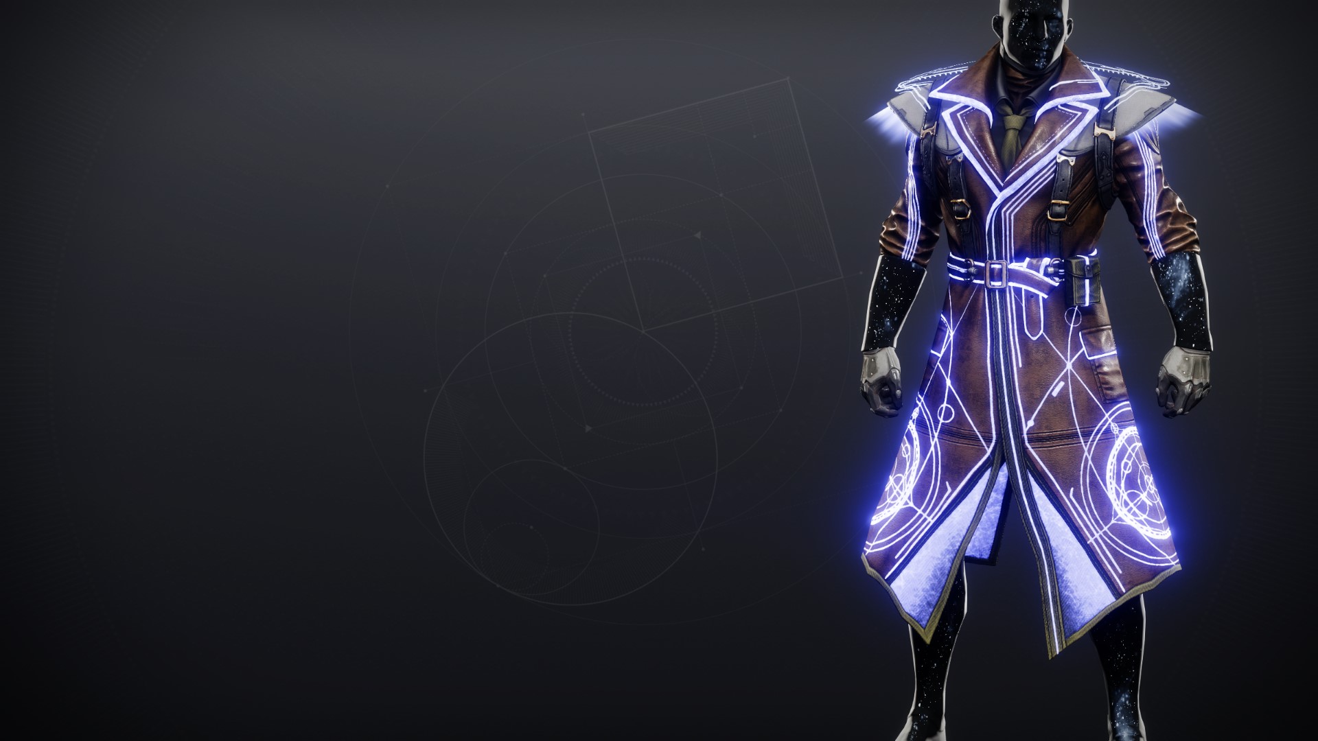 An in-game render of the Lambent Luster Robes.