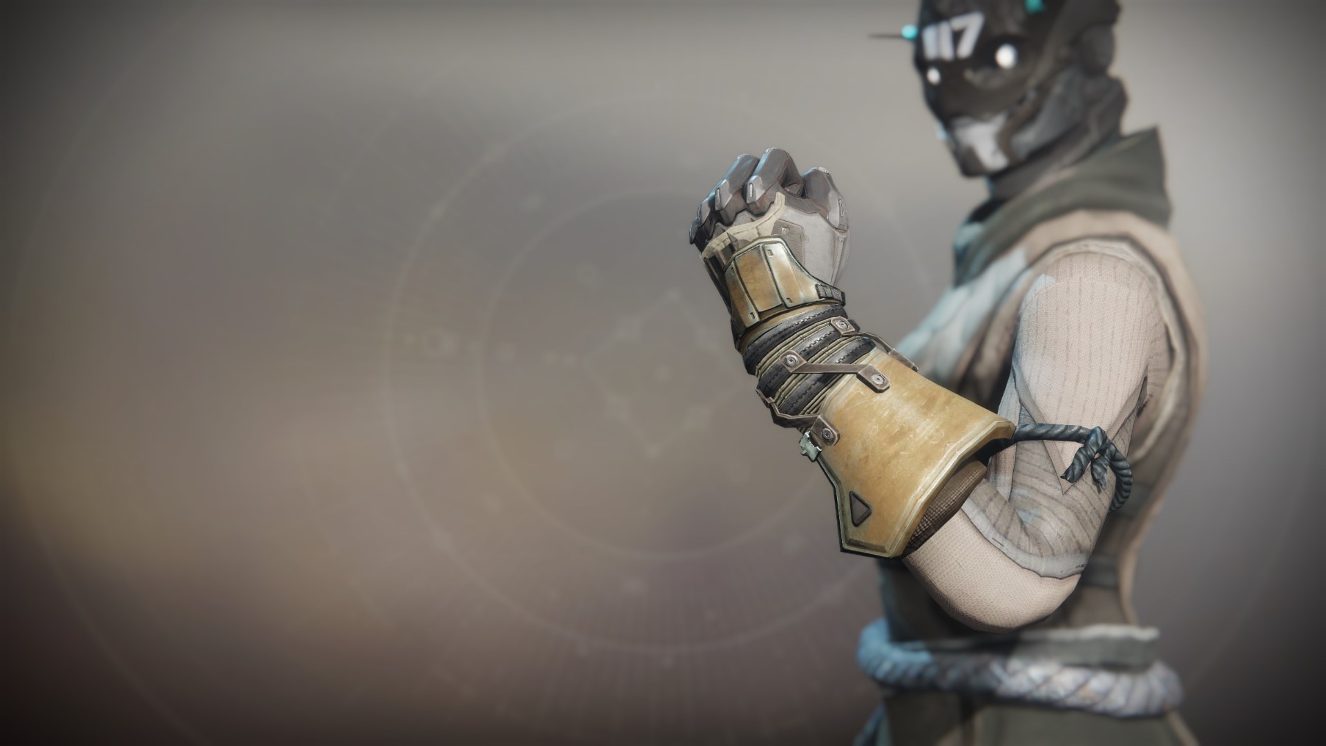 An in-game render of the Prodigal Gloves.