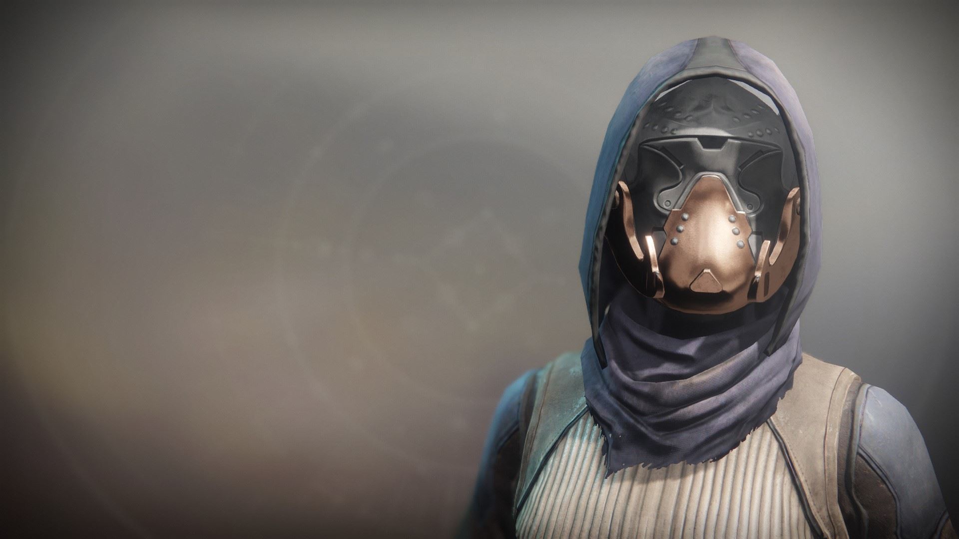 An in-game render of the Equitis Shade Cowl.
