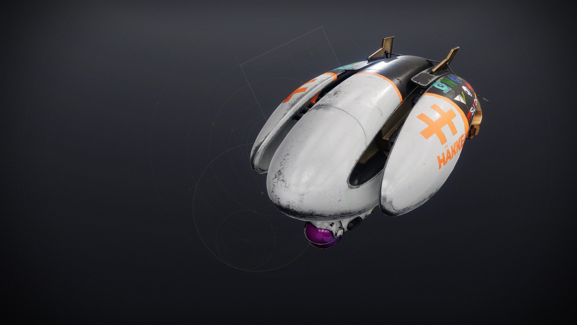 An in-game render of the Scout Zeppelin.