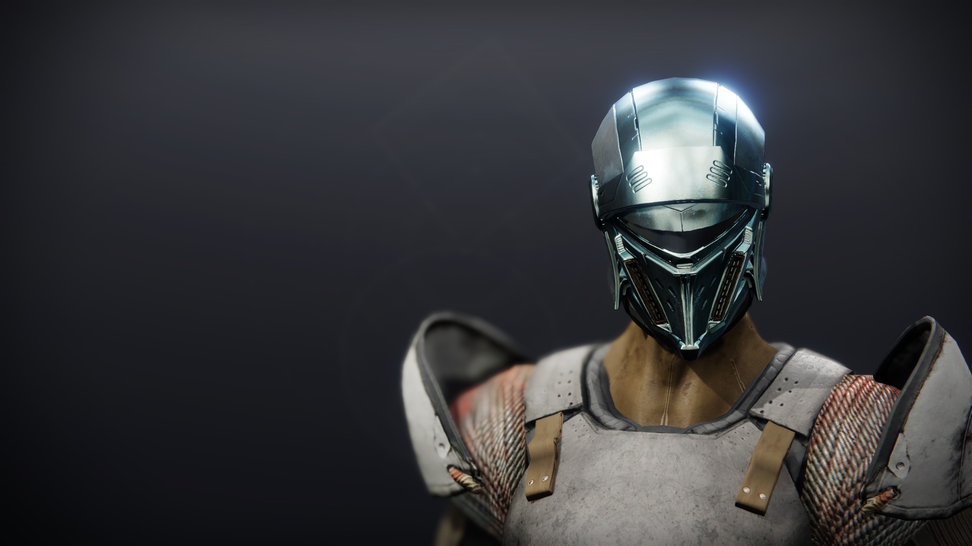 An in-game render of the Righteous Helm.