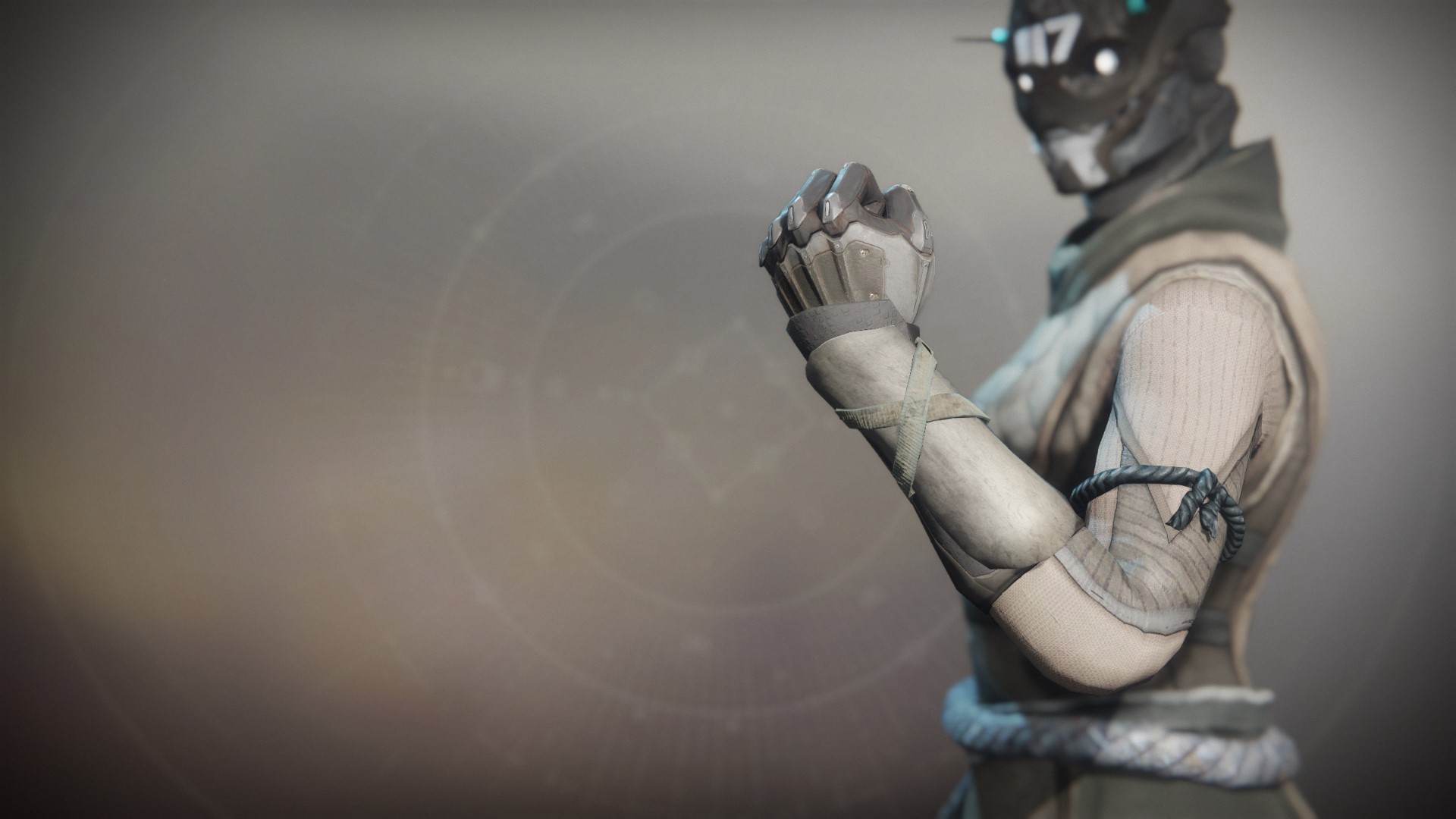 An in-game render of the Intrepid Inquiry Gloves.