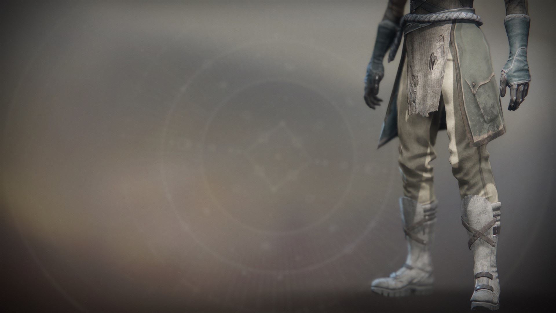 An in-game render of the Solstice Boots (Rekindled).