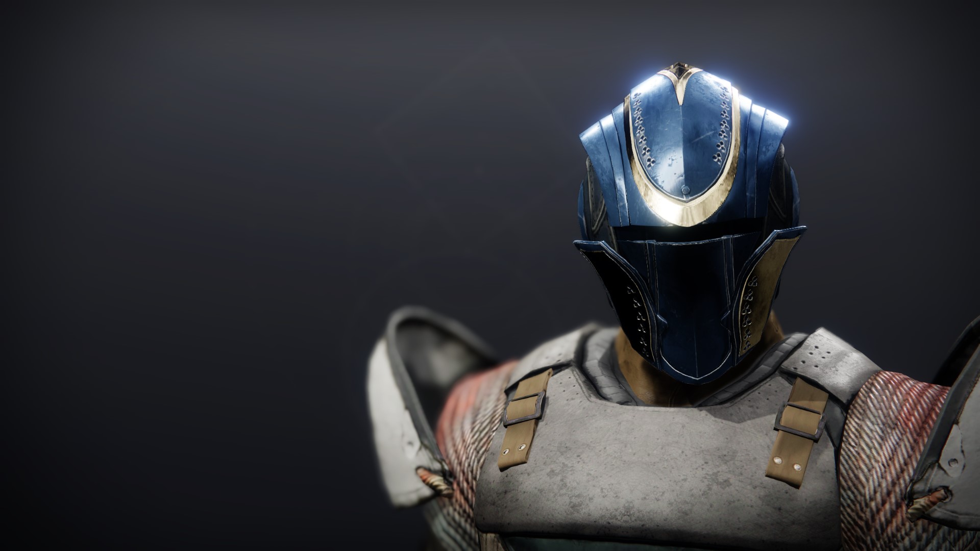 An in-game render of the Helm of the Great Hunt.