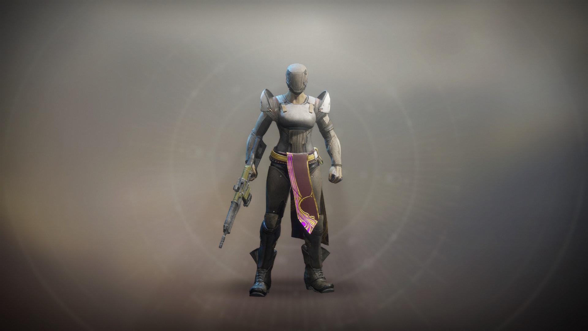 An in-game render of the Void Armor Glow.