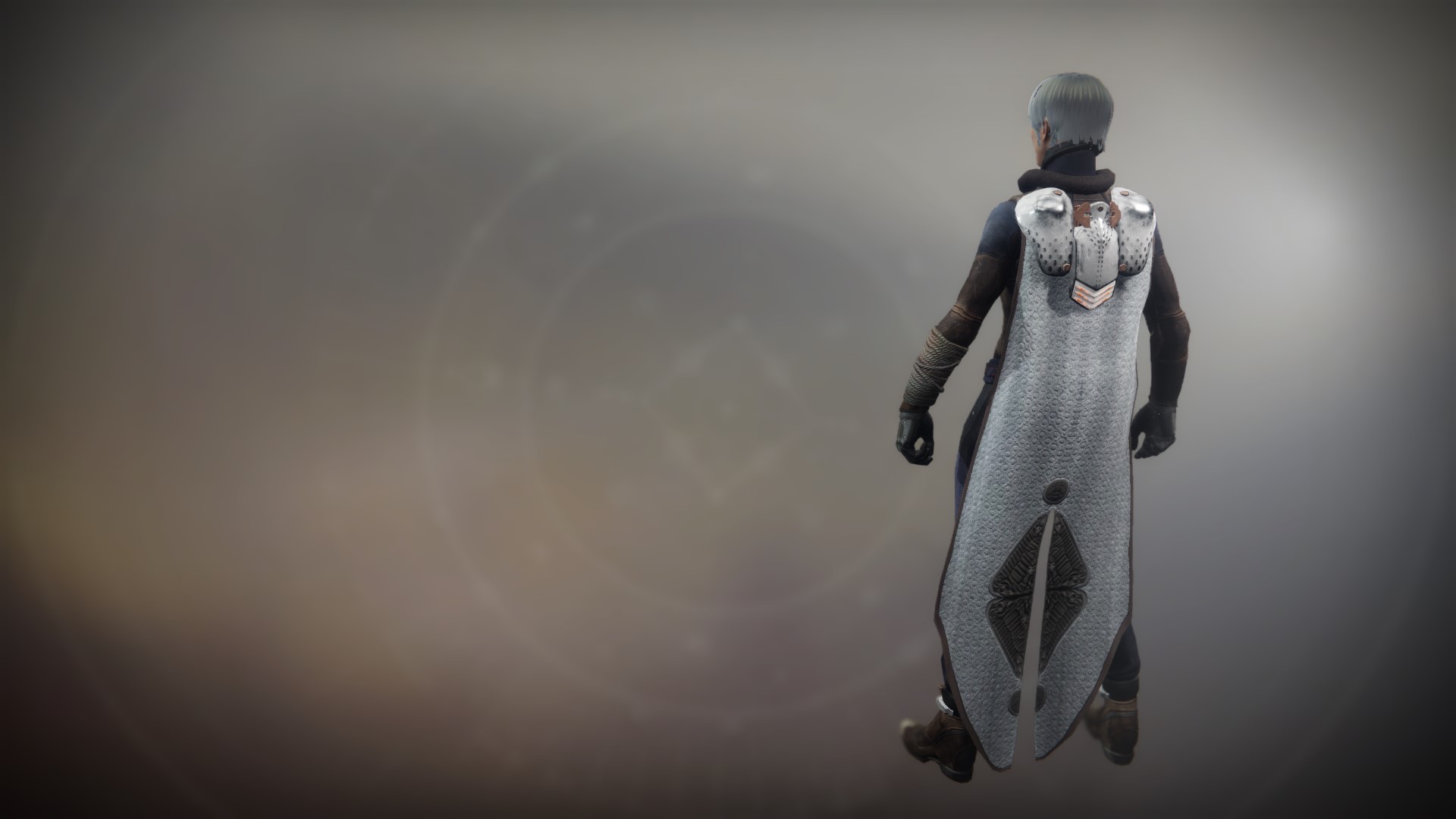 An in-game render of the Equitis Shade Cloak.