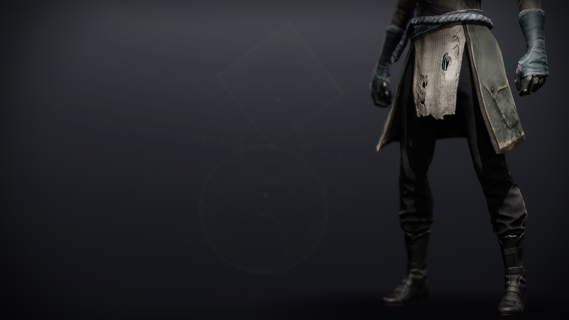 An in-game render of the Calamity Rig Boots.