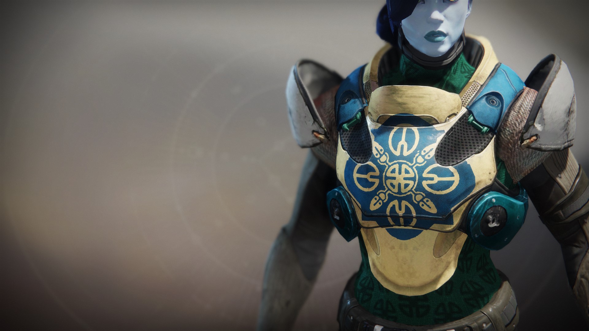 An in-game render of the Inaugural Revelry Plate.