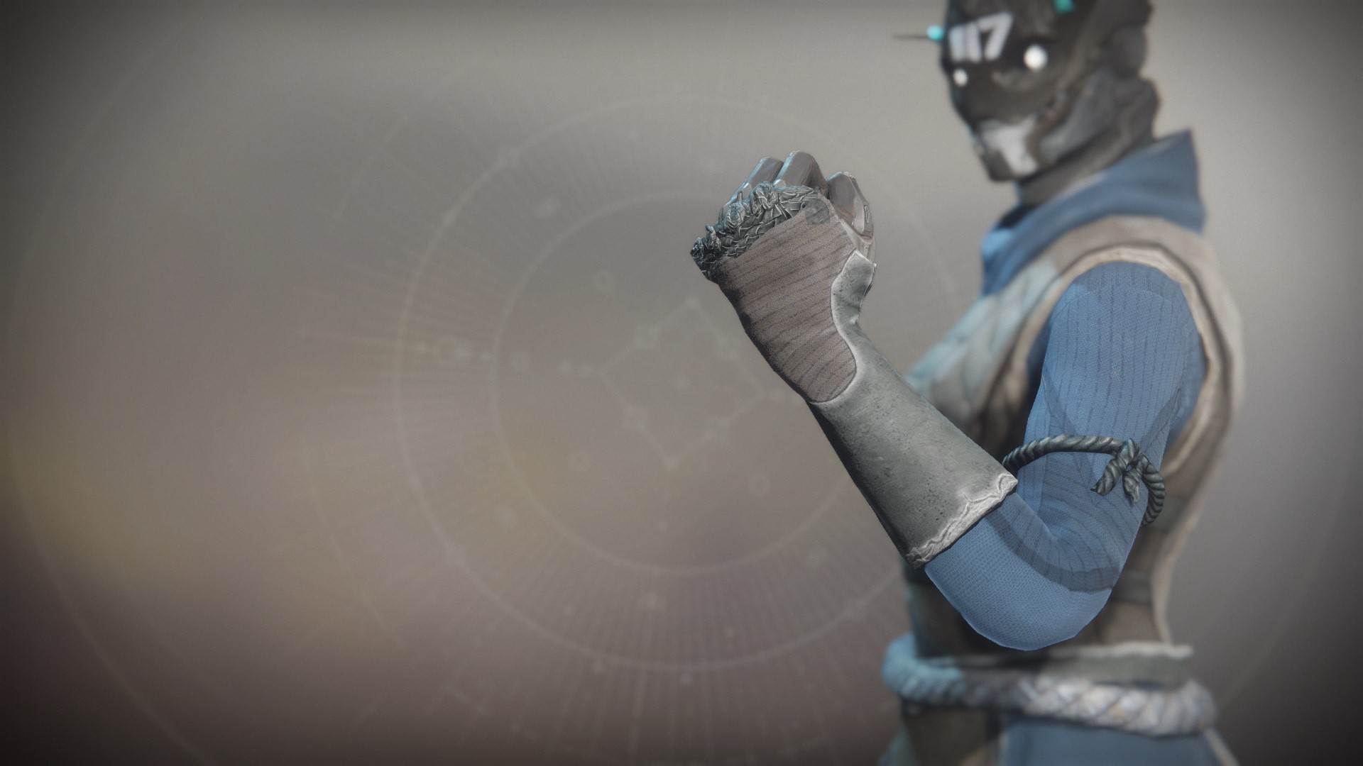 An in-game render of the Aspirant Gloves.