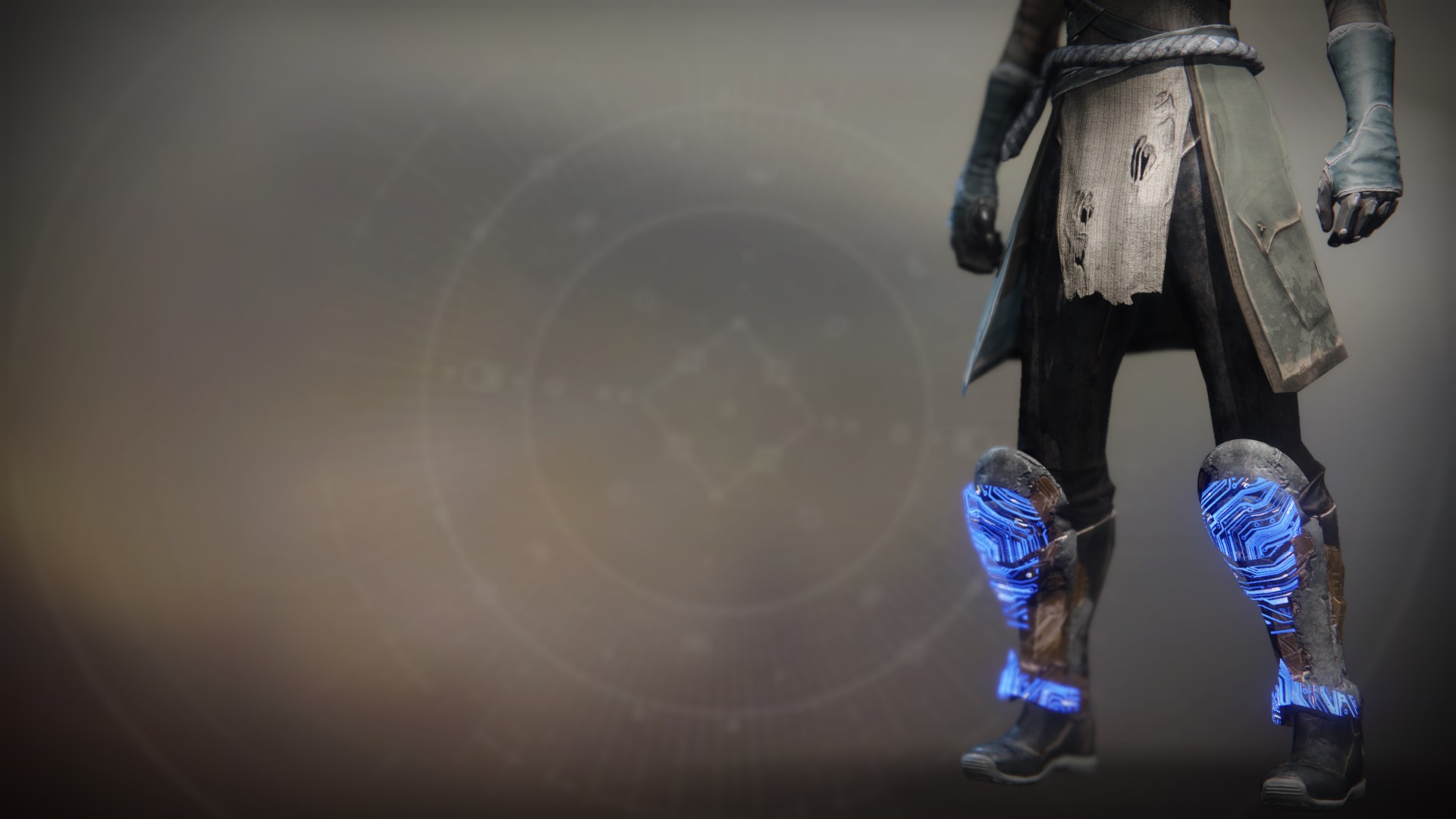 An in-game render of the Boots of Ascendancy.