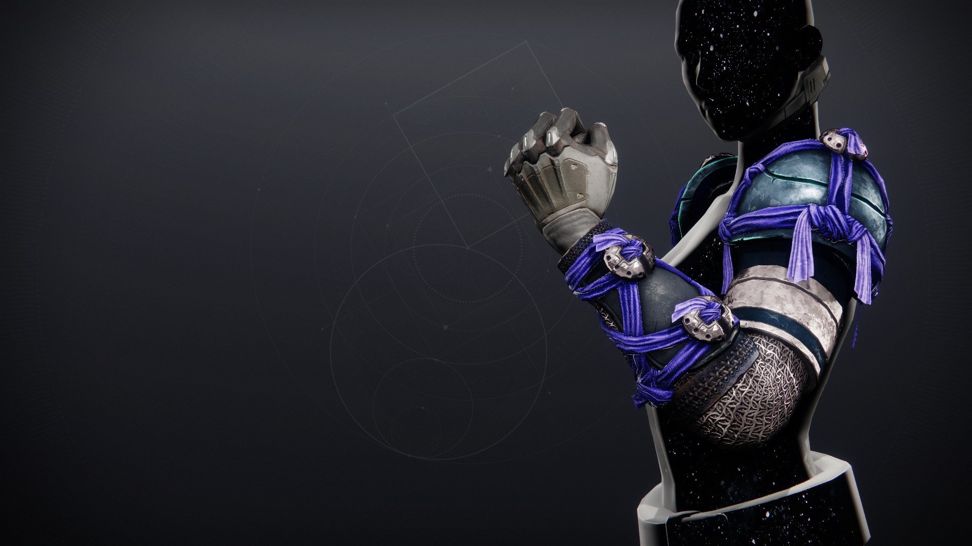 An in-game render of the Wyrmguard Gauntlets.