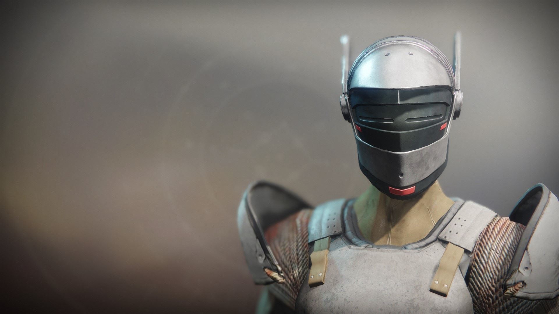 An in-game render of the Mimetic Savior Helm.