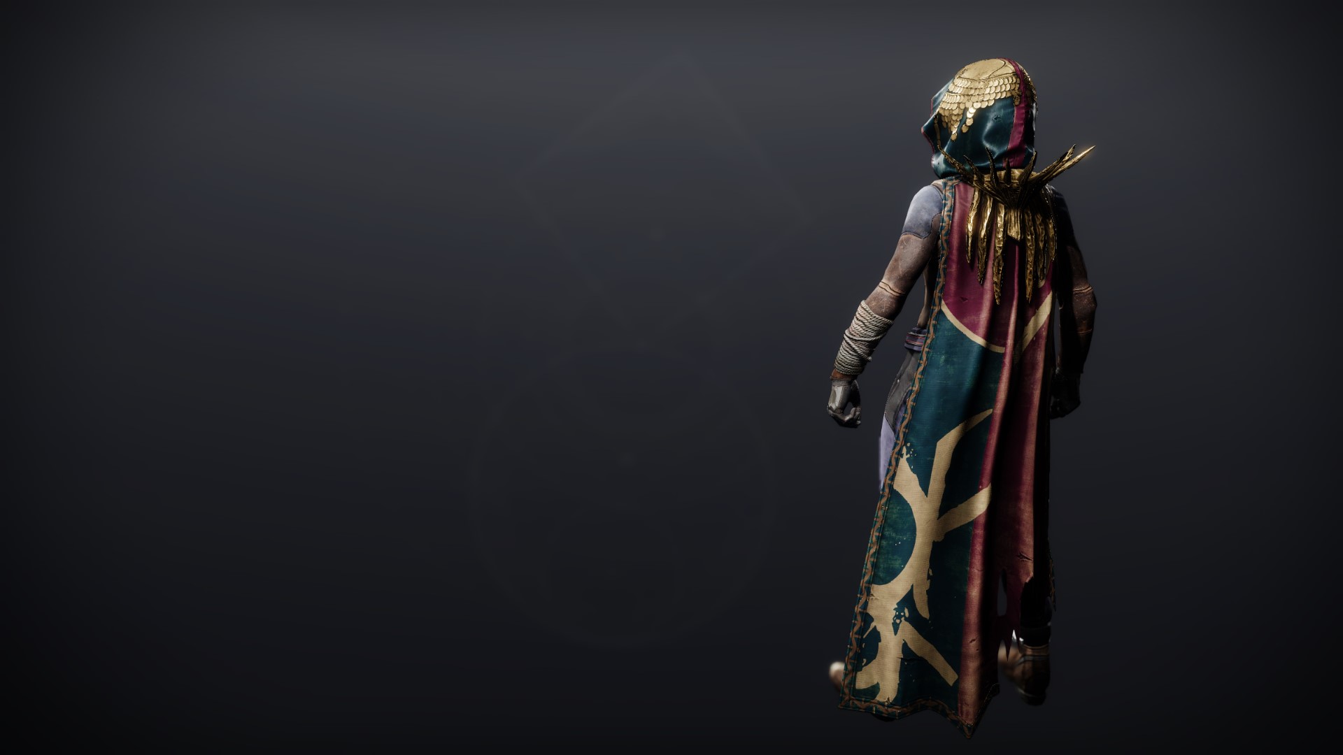 An in-game render of the Starfarer's Cloak.