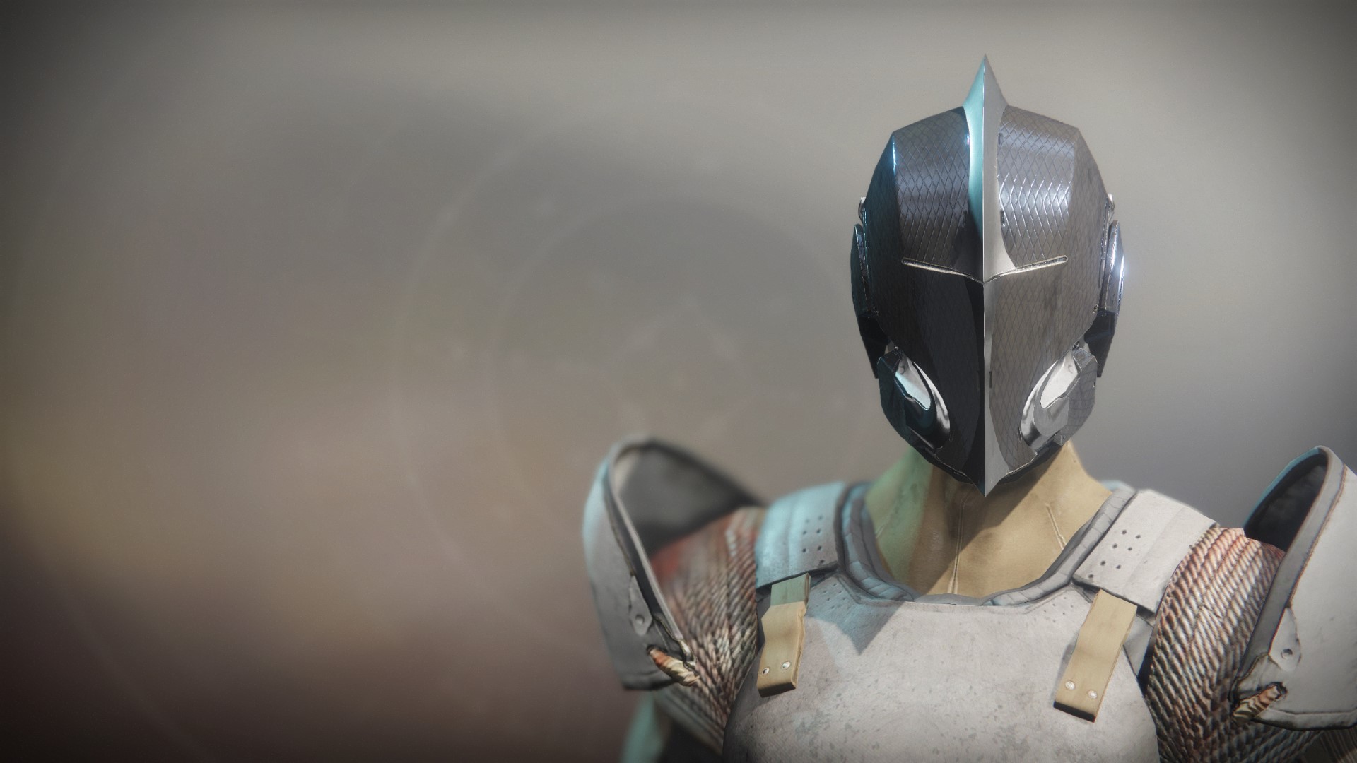 An in-game render of the Helm of Optimacy.