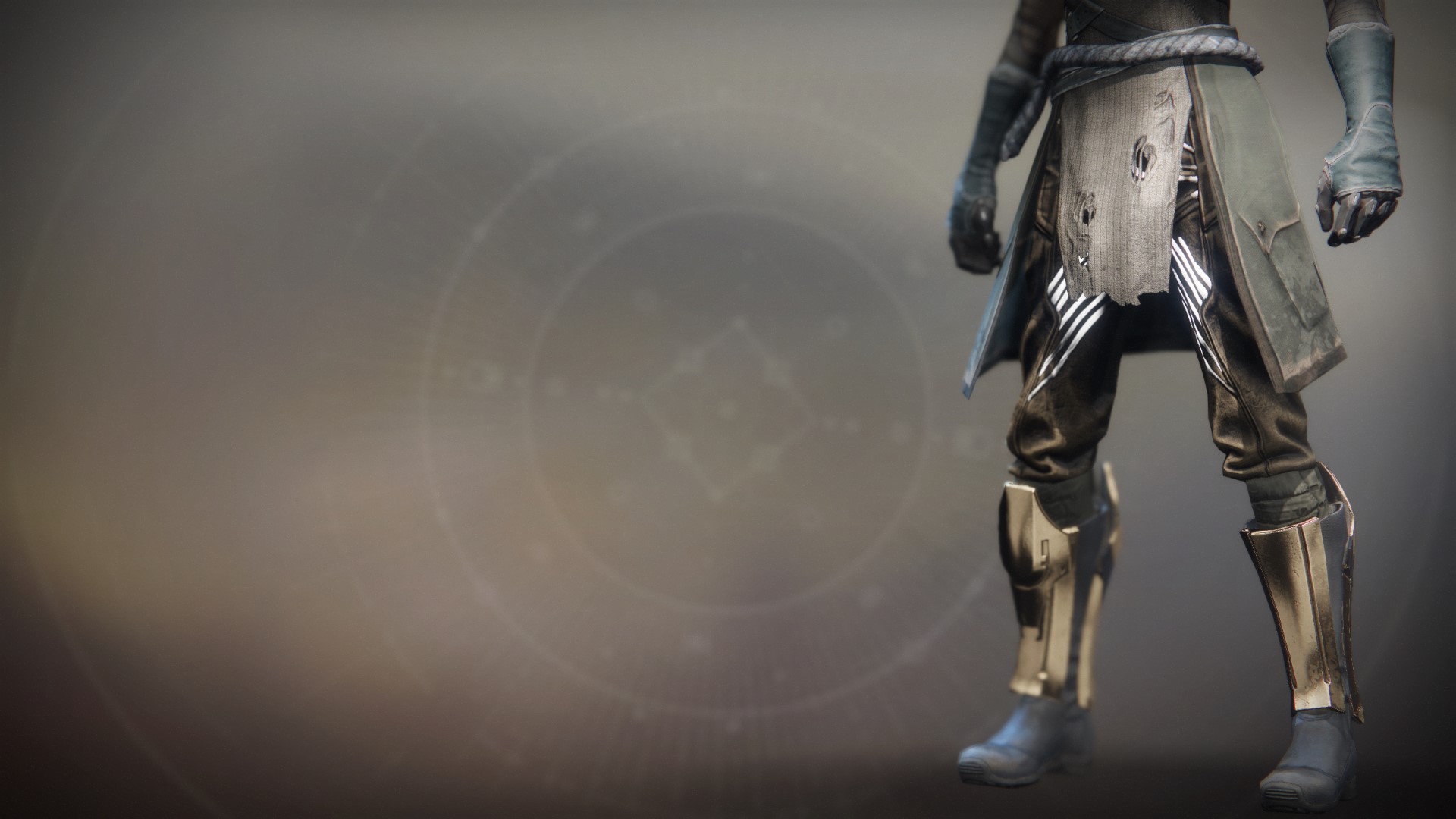 An in-game render of the Phenotype Plasticity Boots.