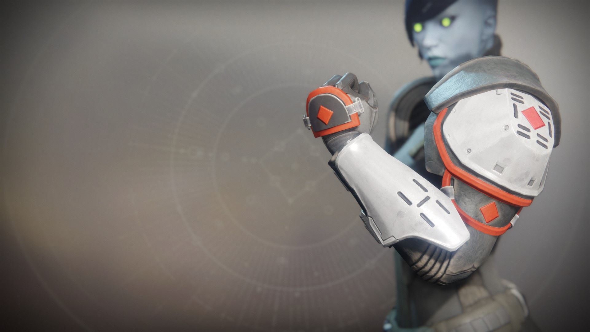 An in-game render of the Insight Unyielding Gauntlets.