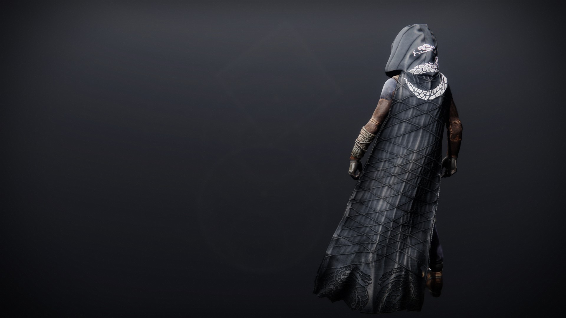 An in-game render of the Illicit Collector Cloak.