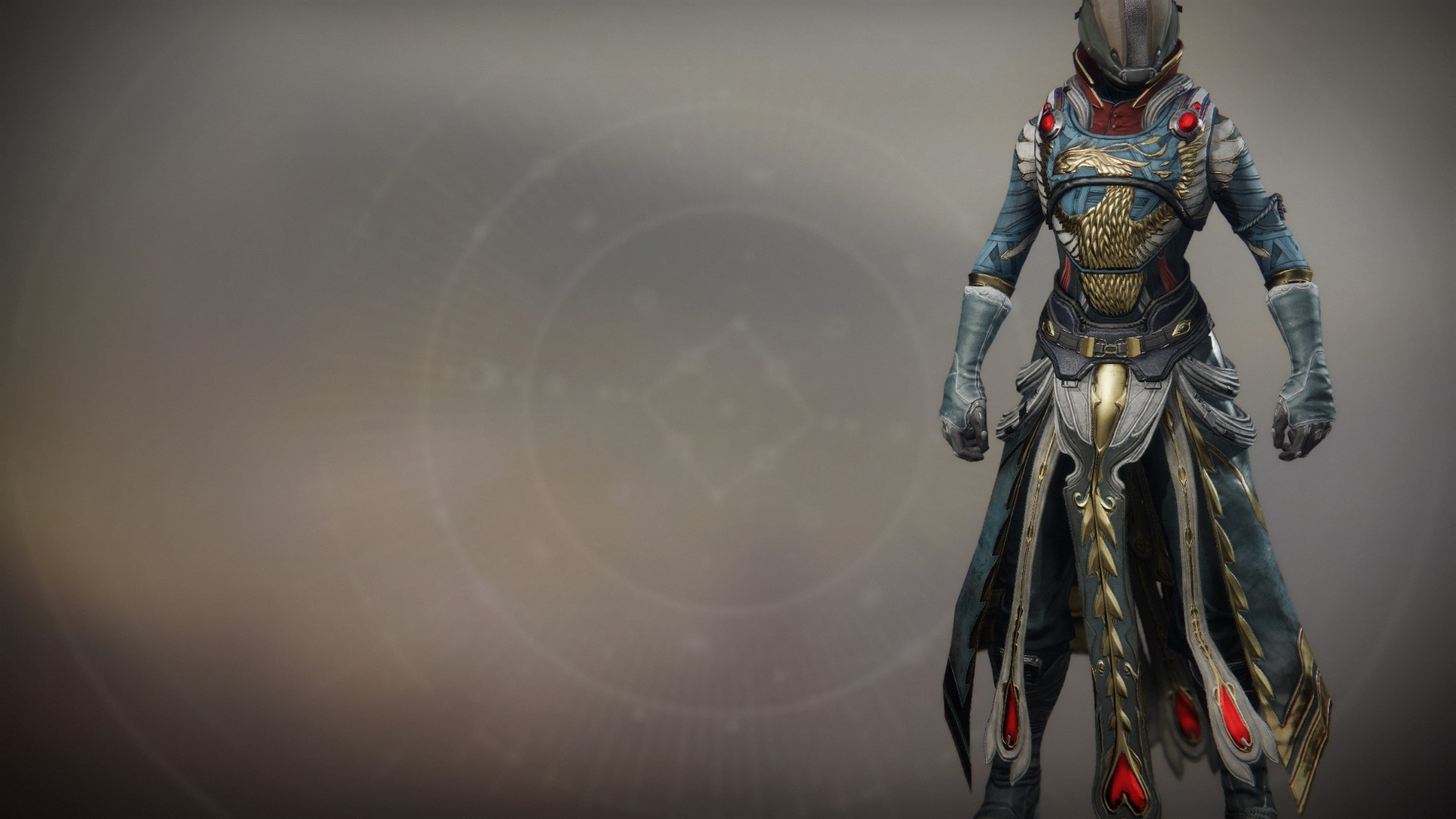 Equip this armor ornament to change the appearance of Phoenix Protocol. 