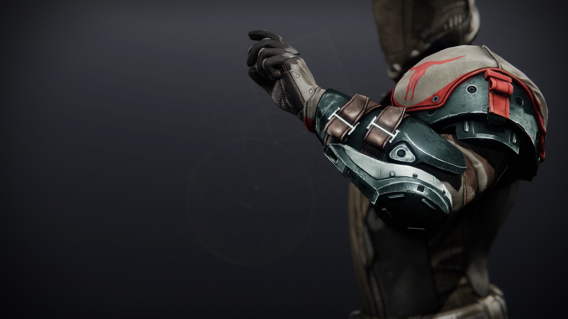 An in-game render of the TM-Cogburn Custom Gauntlets.