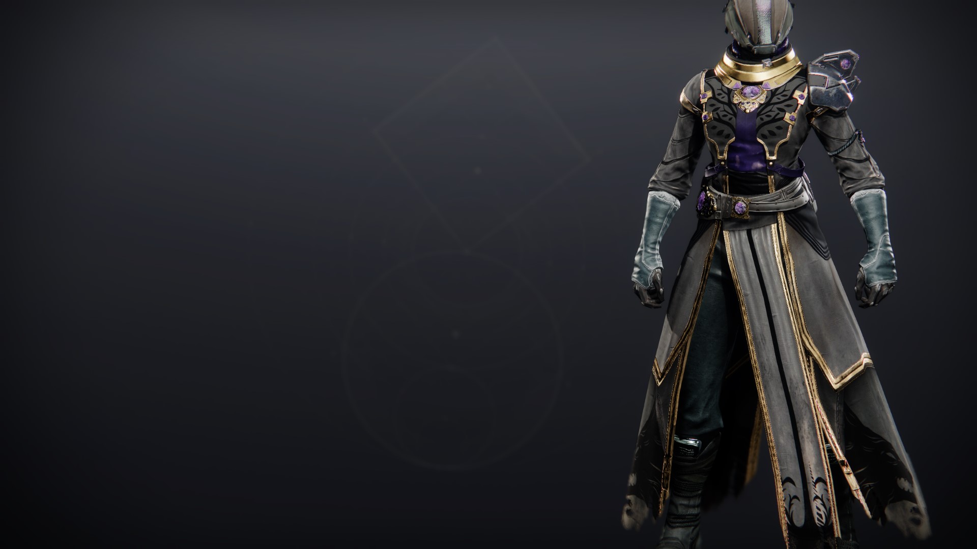 An in-game render of the Opulent Scholar Robes.