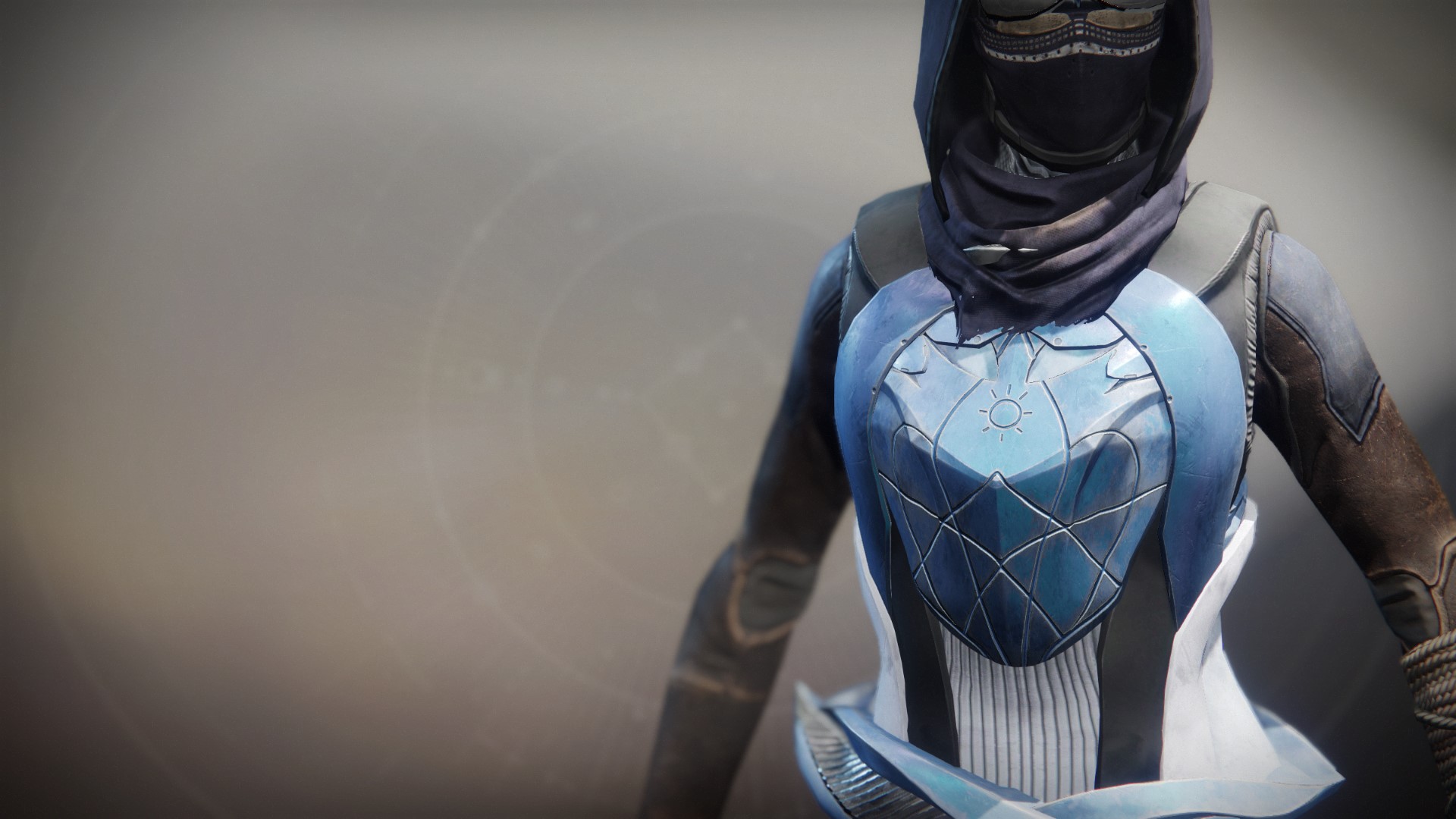 An in-game render of the Frostveil Vest.