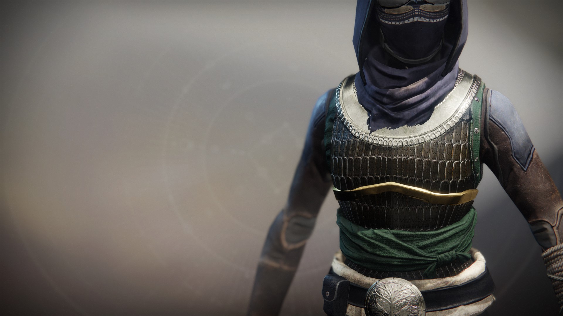 An in-game render of the Iron Pledge Ornament.