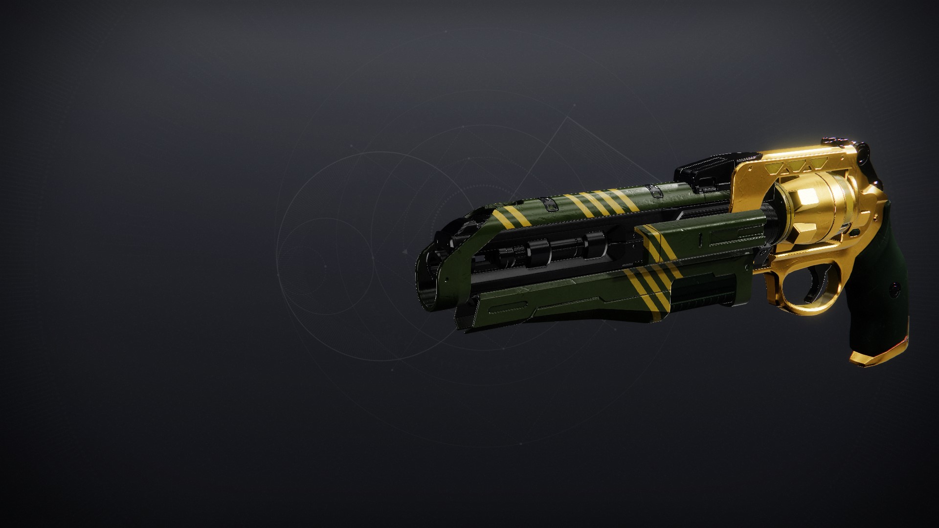 An in-game render of the The Palindrome (Adept).