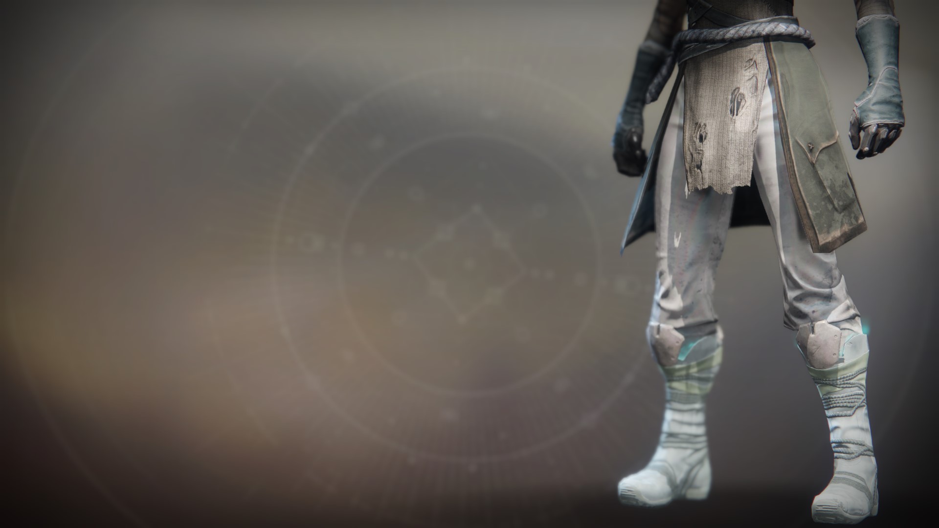 An in-game render of the Focusing Boots.