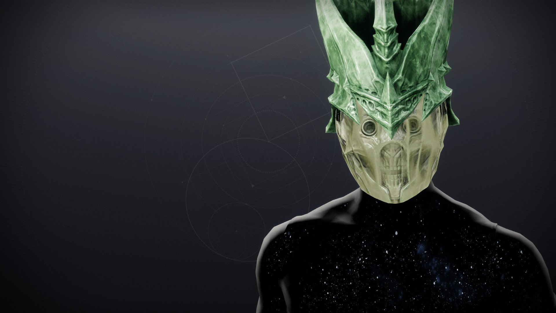 An in-game render of the Veiled Tithes Hood.