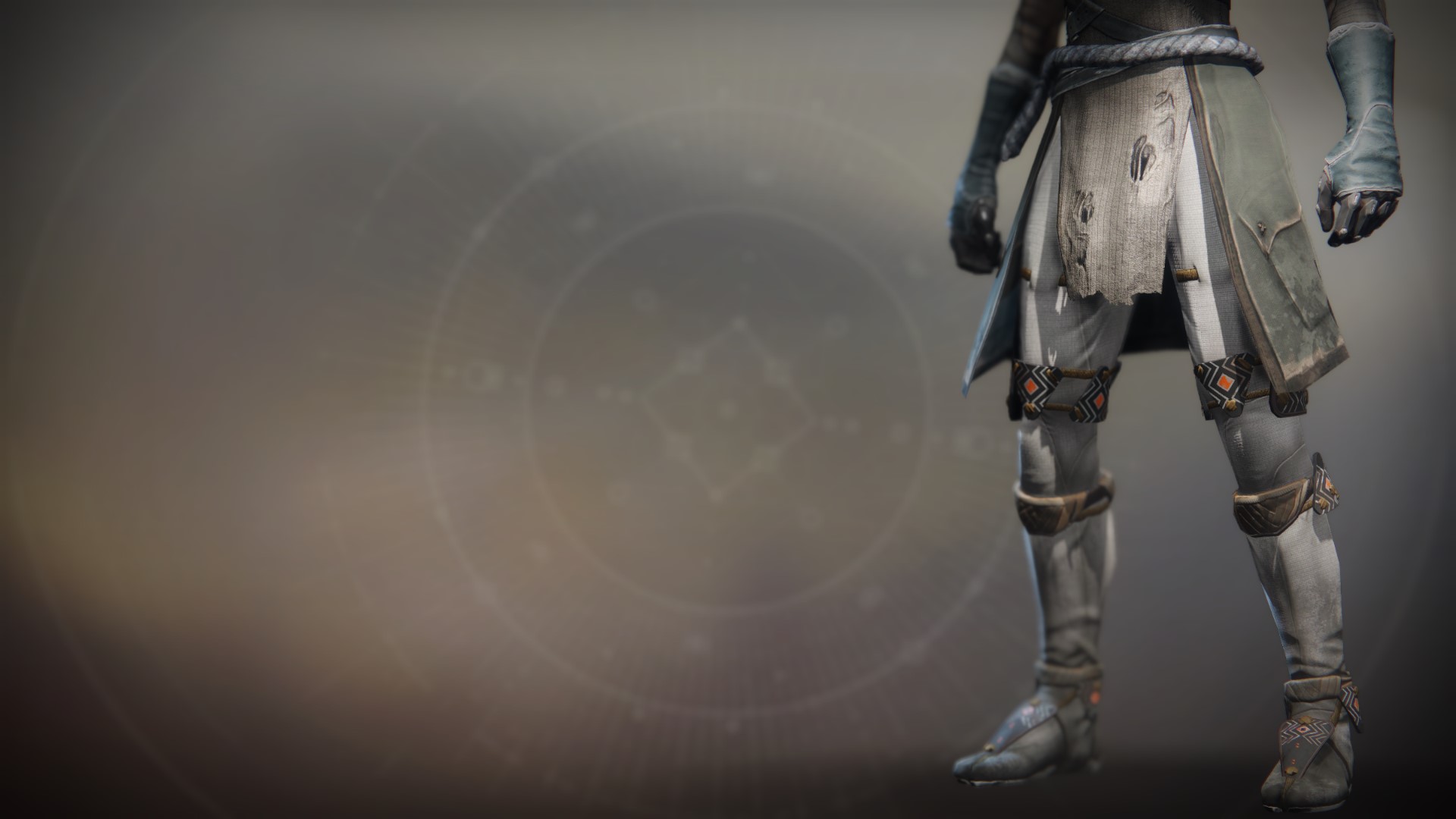 An in-game render of the Lunafaction Boots.