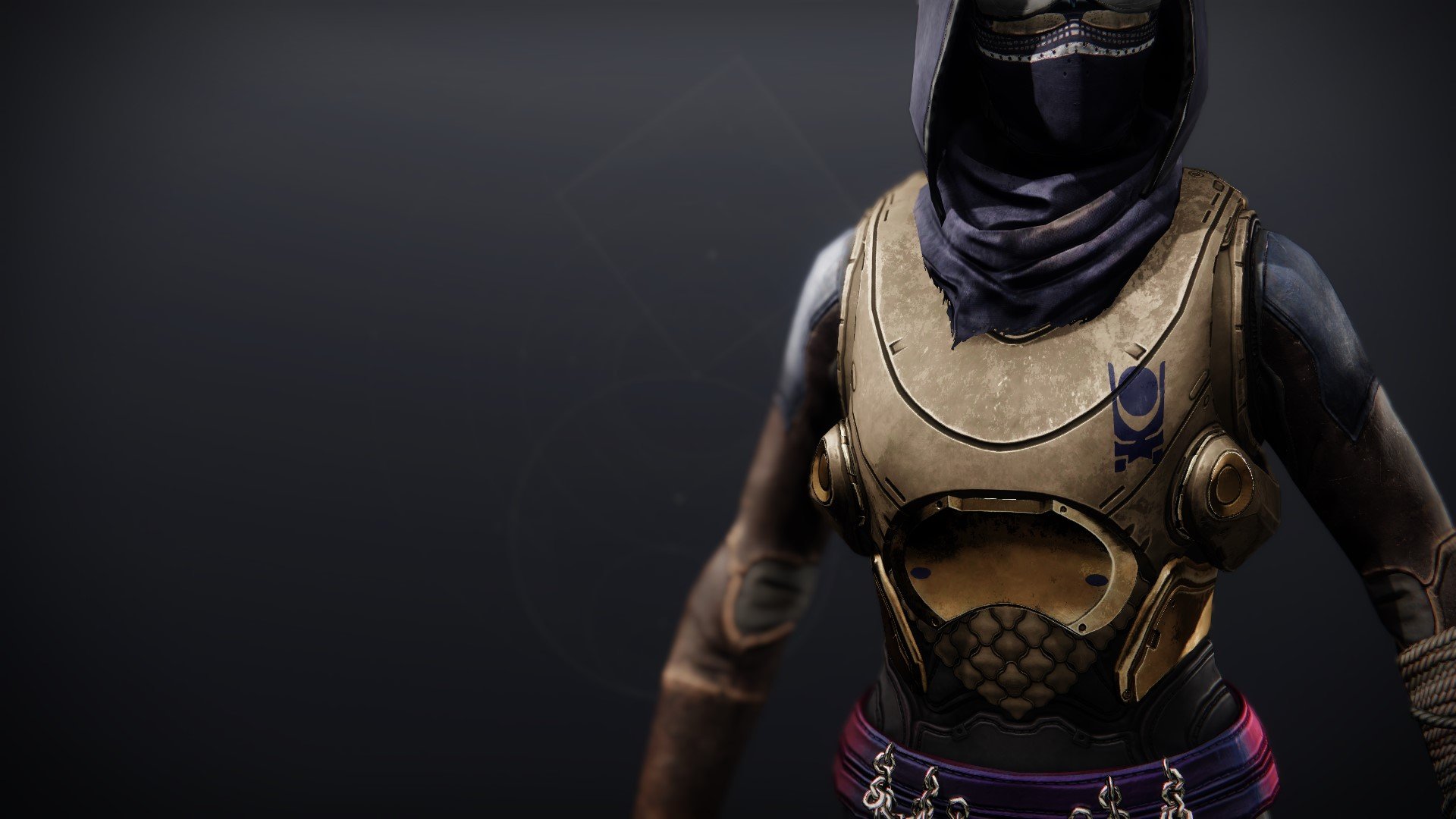 An in-game render of the Tusked Allegiance Vest.