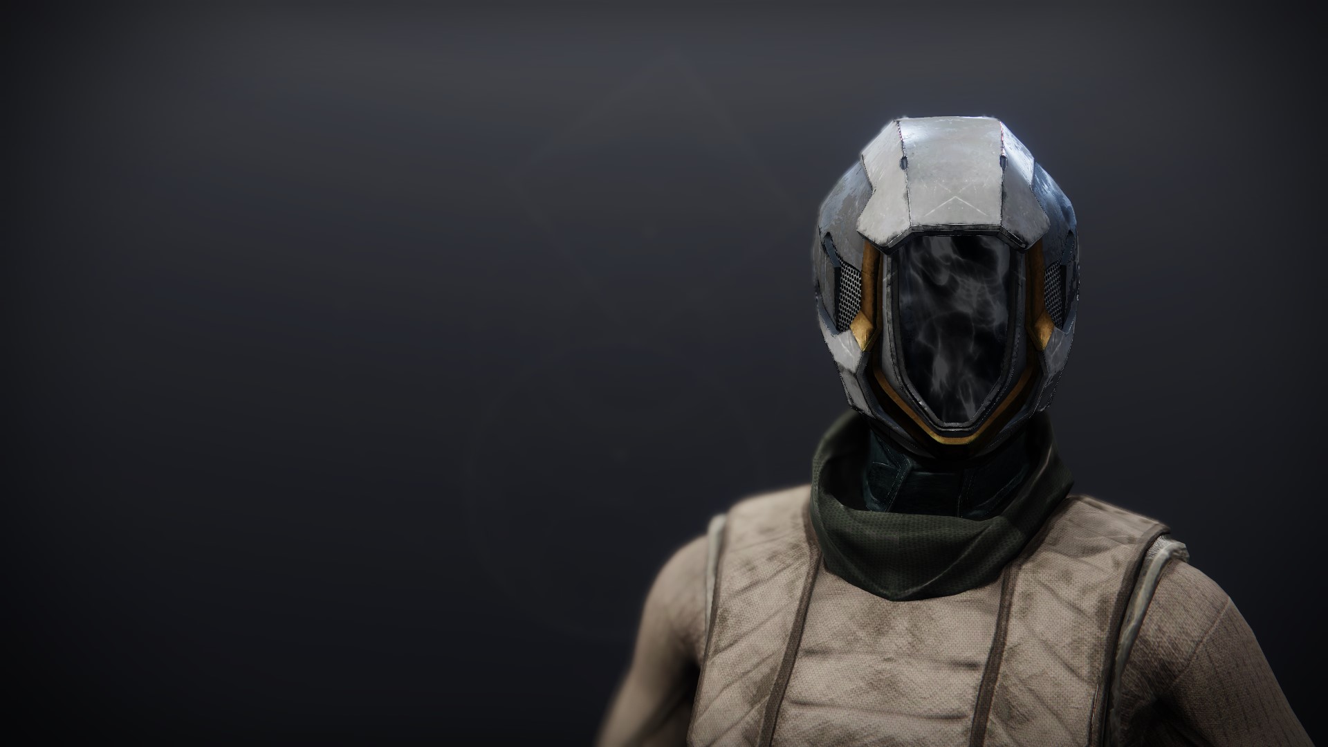 An in-game render of the Inspector's Hood.