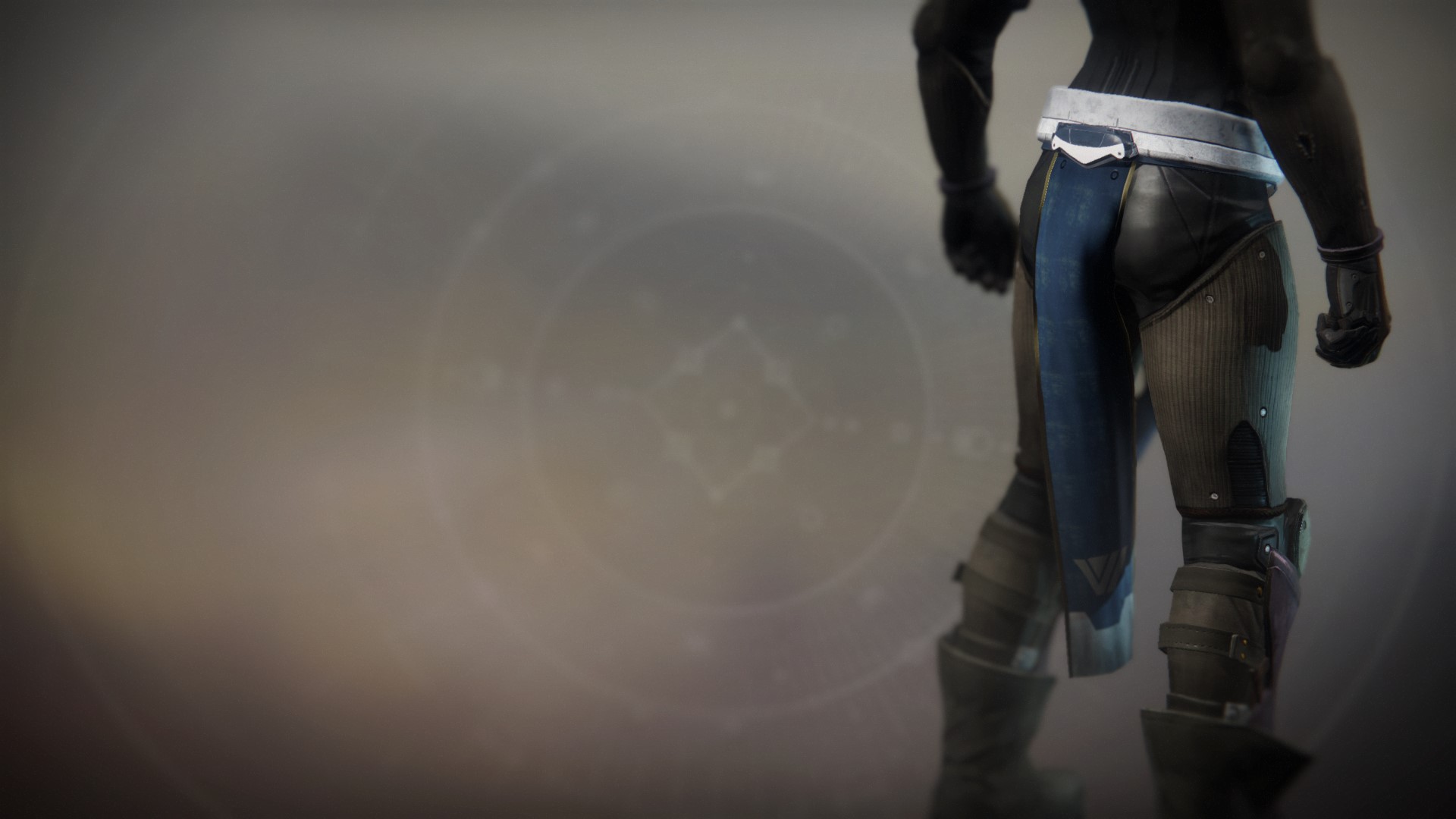 An in-game render of the Steadfast Titan Ornament.