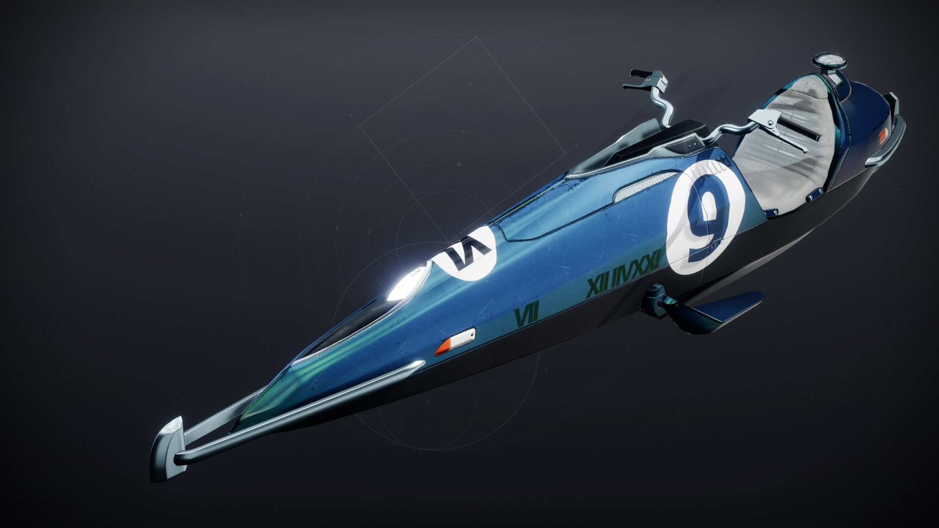 An in-game render of the Kosmos Starling.