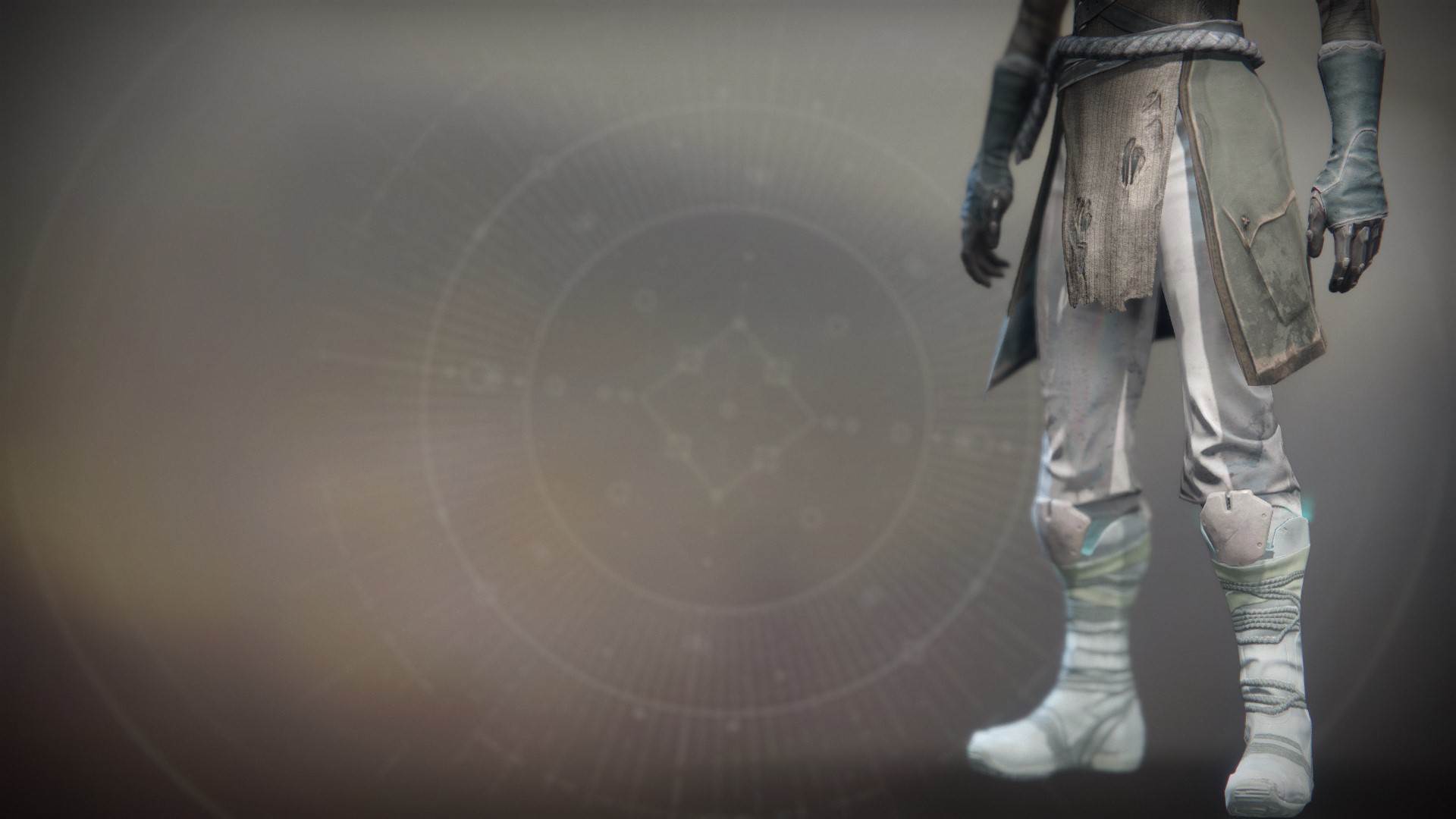An in-game render of the Focusing Boots.