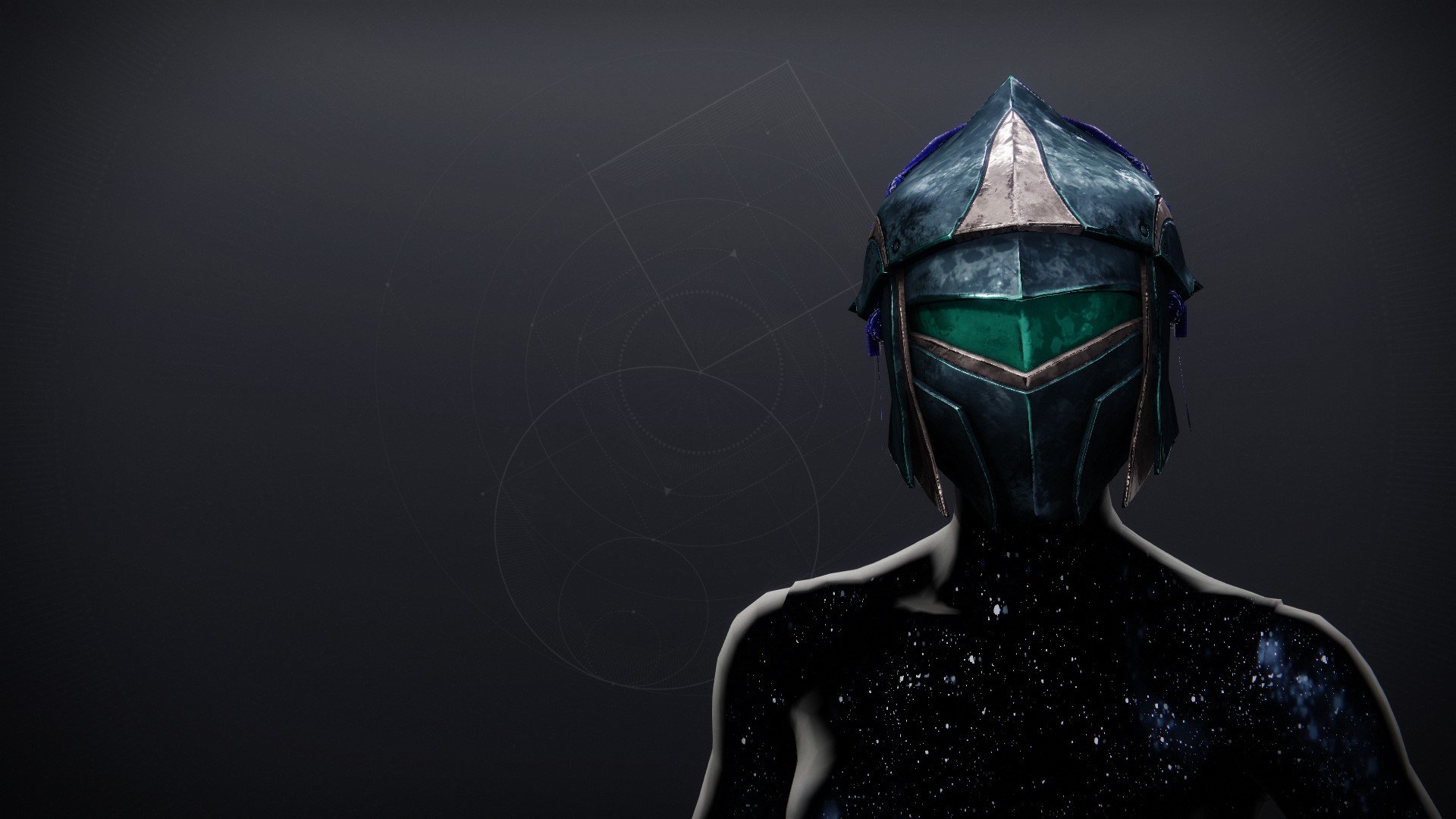 An in-game render of the Wyrmguard Helm.