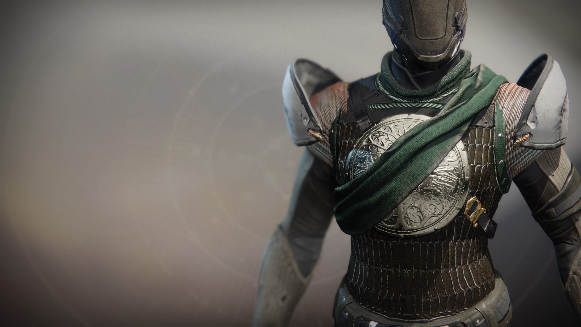 An in-game render of the Iron Pledge Ornament.