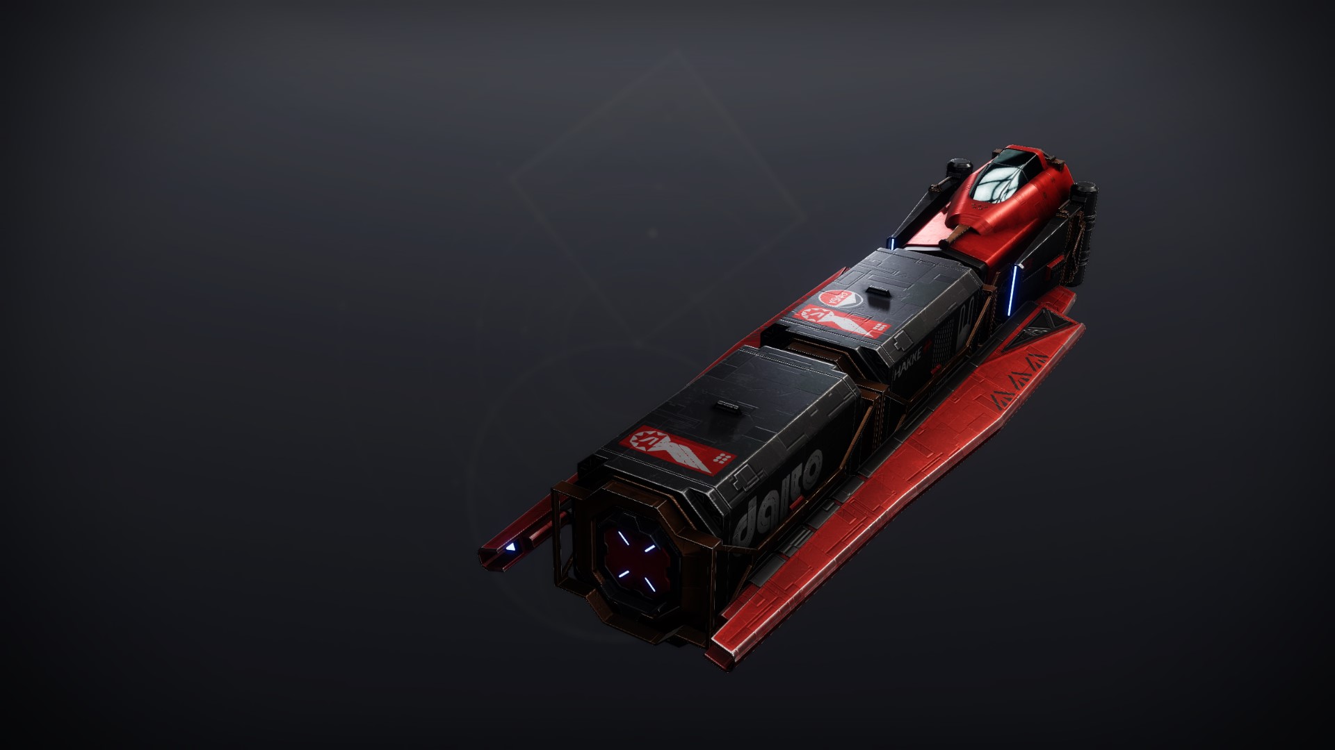 An in-game render of the Long Haul Cruiser.