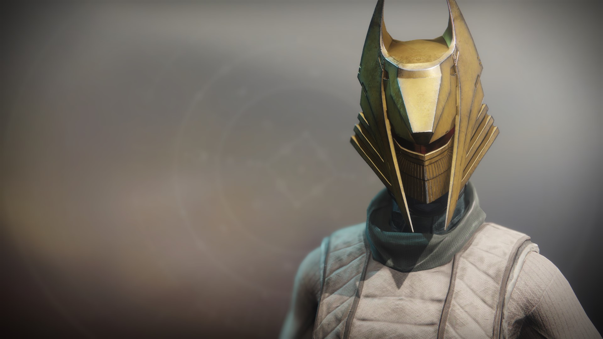 An in-game render of the Hood of the Exile.