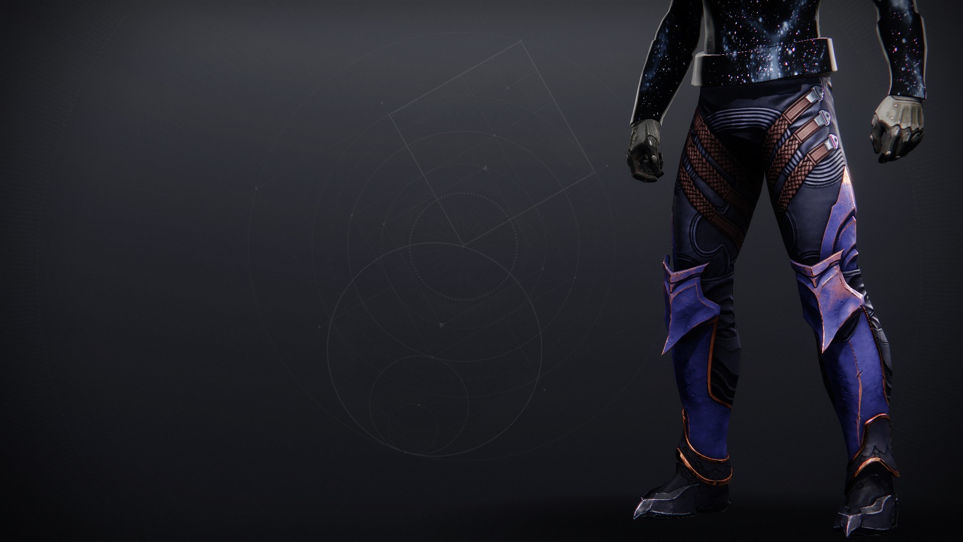 An in-game render of the Anthemic Invocation Boots.