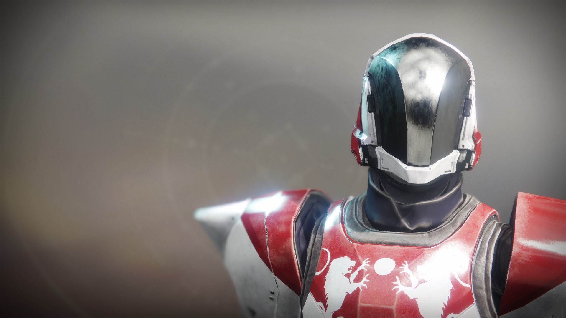 An in-game render of the Brave Titan Helm.