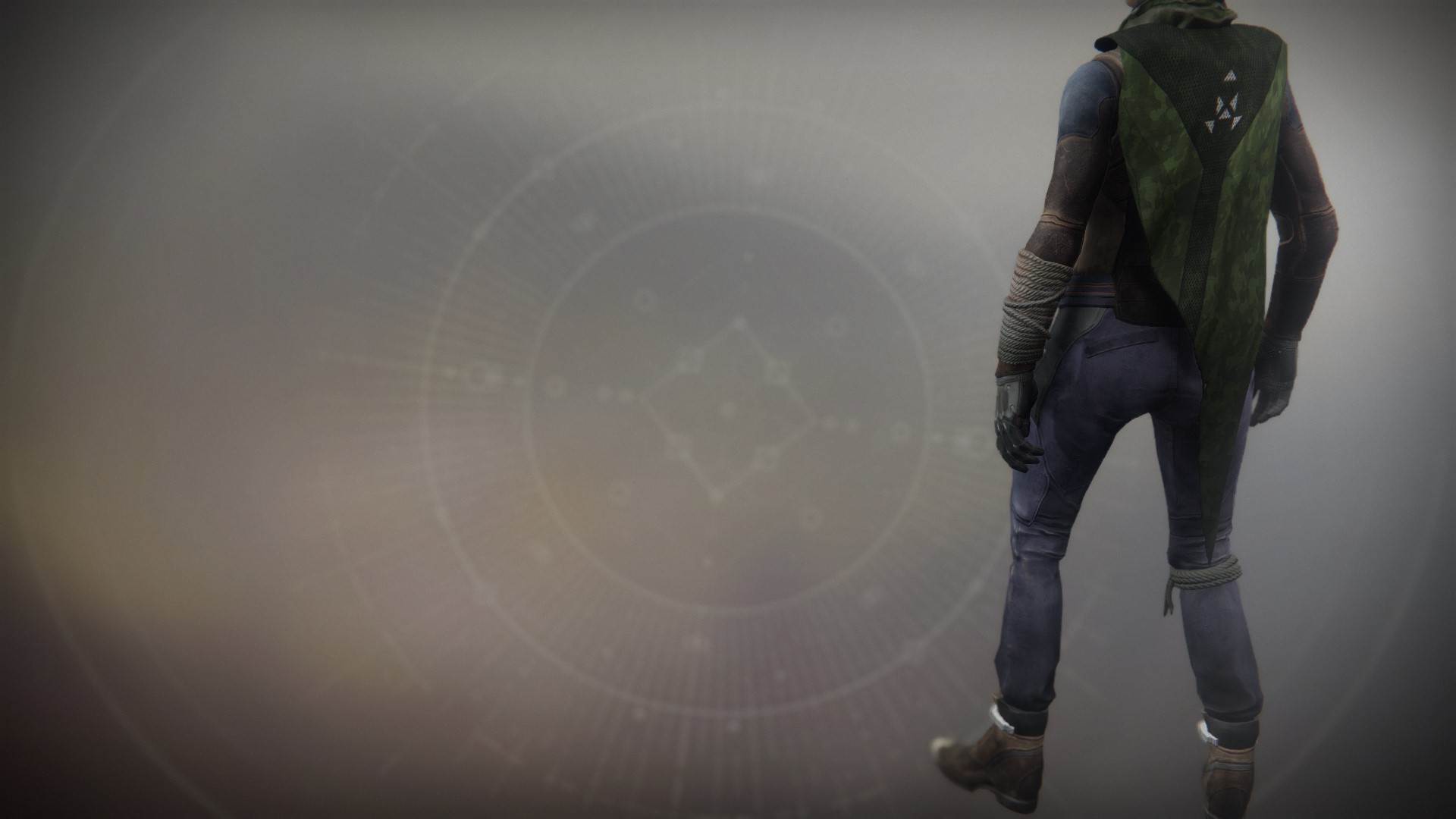 An in-game render of the The Outlander's Cloak.
