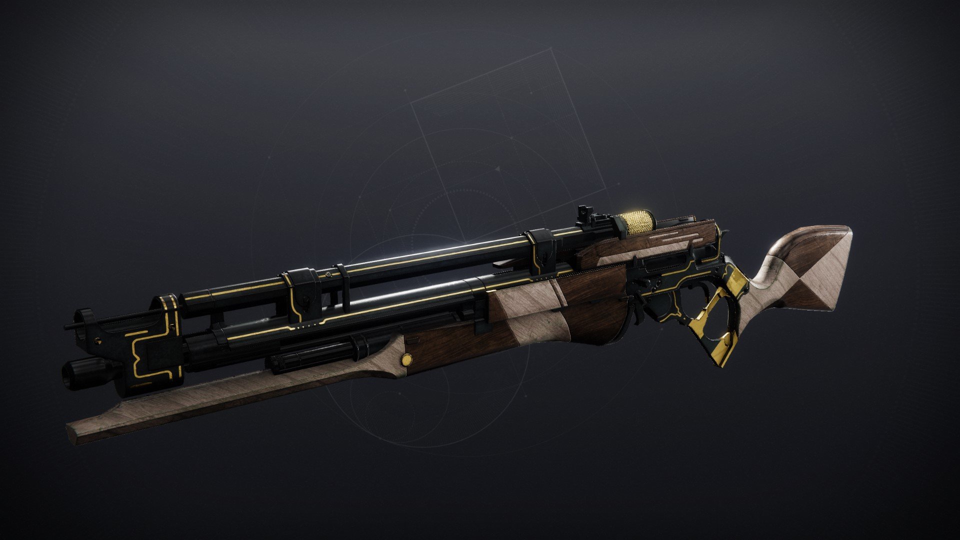 An in-game render of the Long Arm.