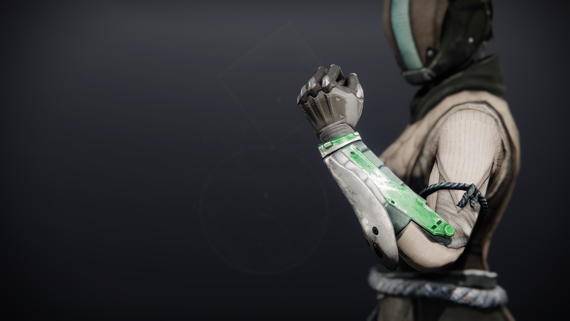 An in-game render of the Eidolon Pursuant Gloves.