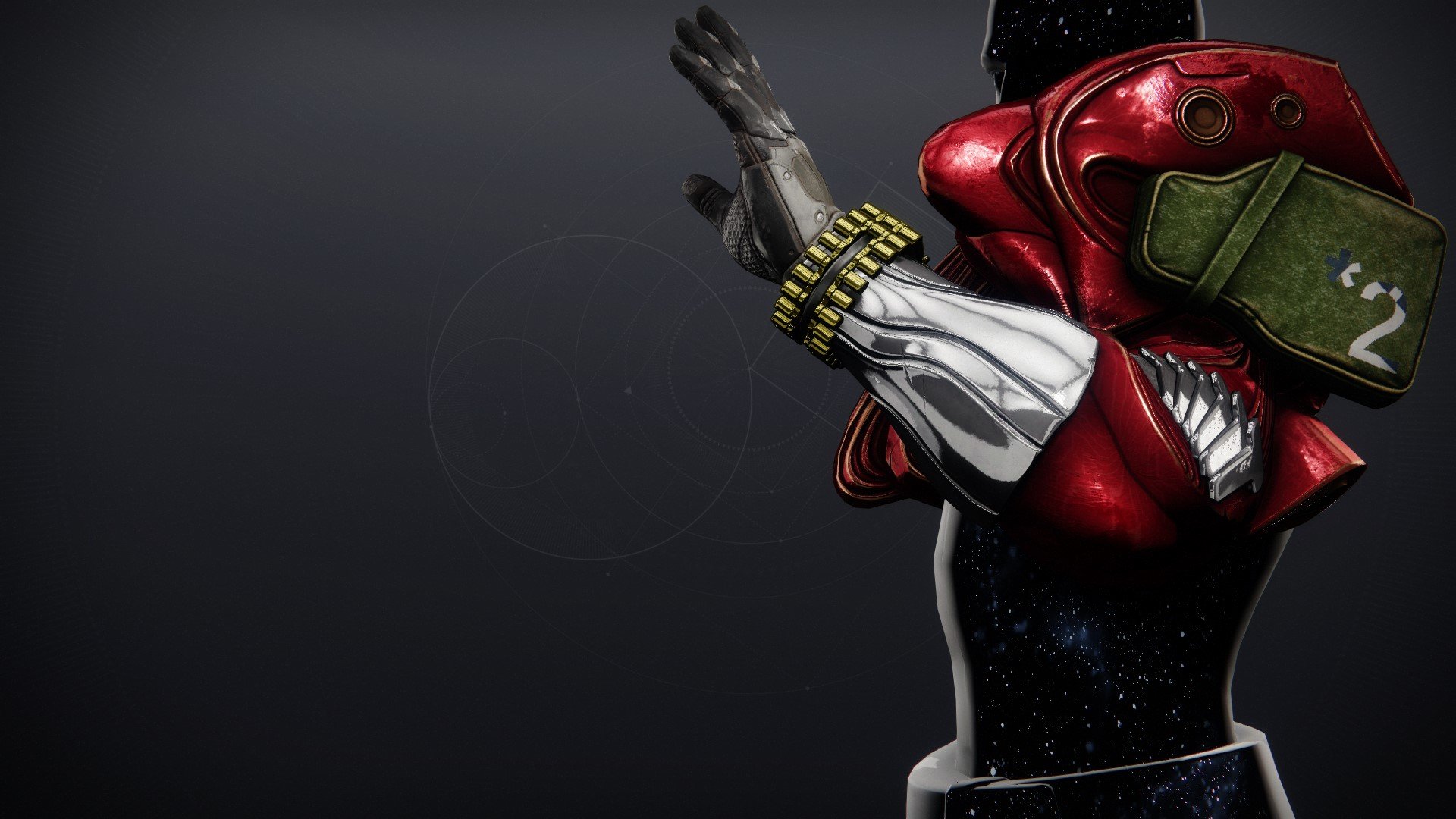 An in-game render of the Grips of the Flain.