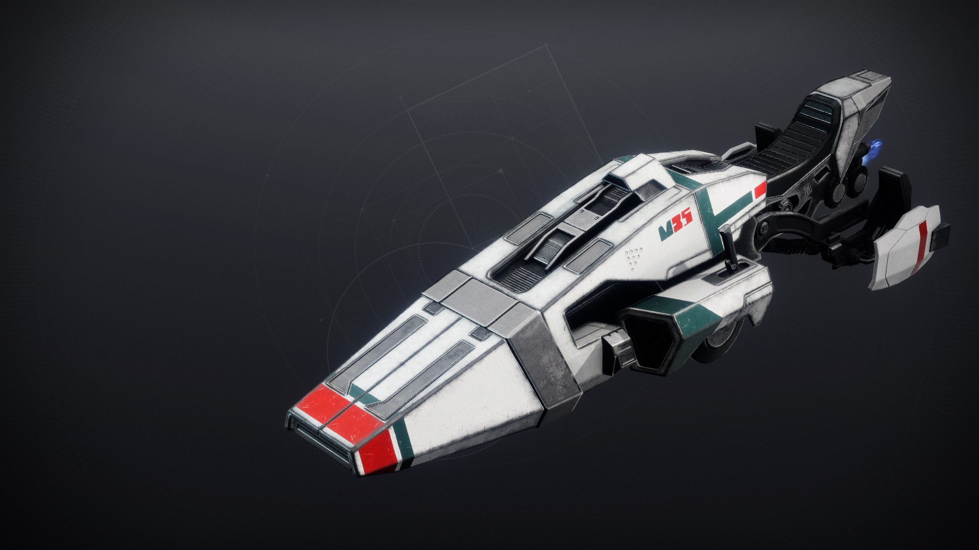 An in-game render of the Alliance Drop Ship.