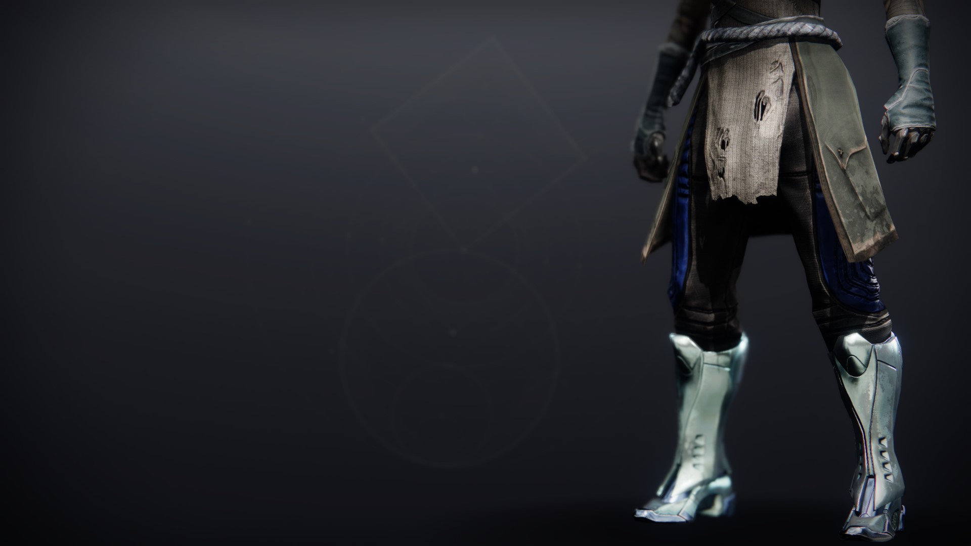 An in-game render of the Righteous Boots.