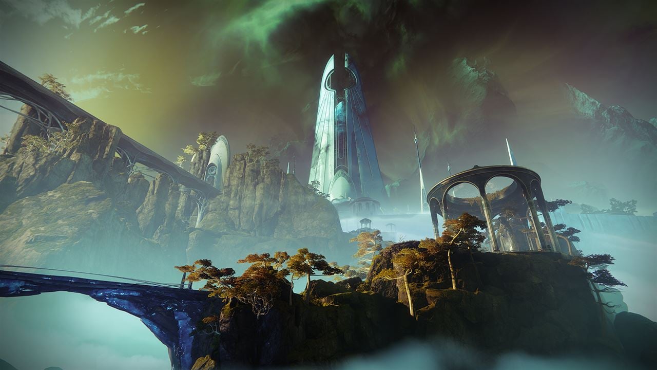 An in-game render of the The Dreaming City.