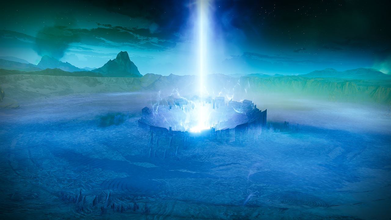 An in-game render of the Visions of Light.