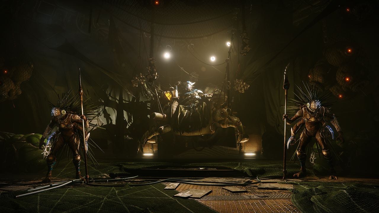 An in-game render of the Spider's Safehouse.